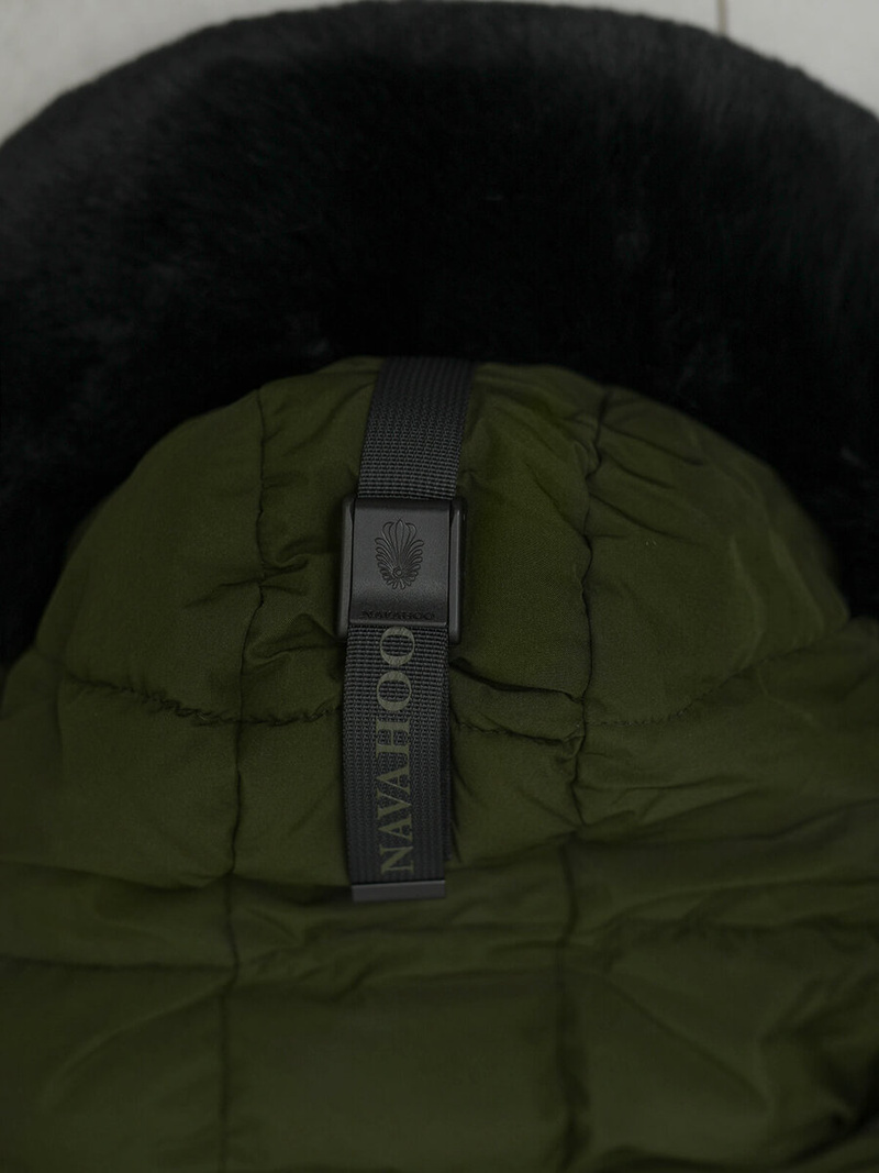 Sieviešu jaka haki OZONEE O/W377Z