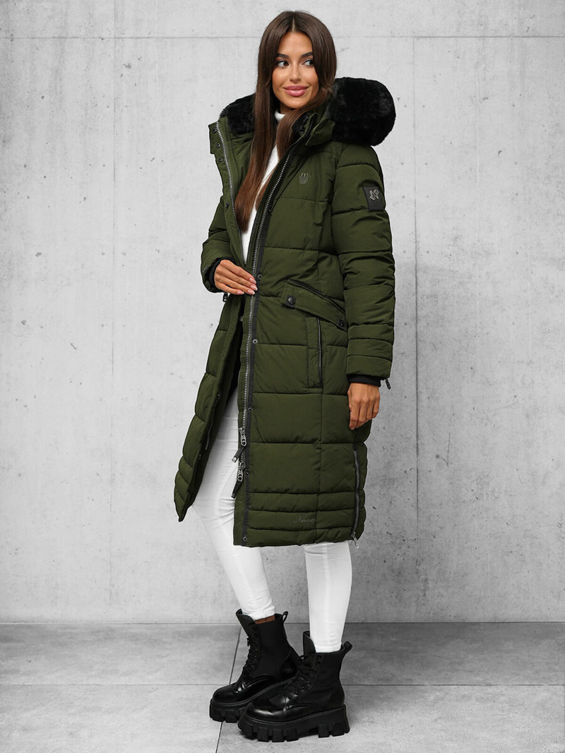 Sieviešu jaka haki OZONEE O/W377