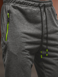 Vīriešu sporta bikses grafīta OZONEE JS/68K10356Z