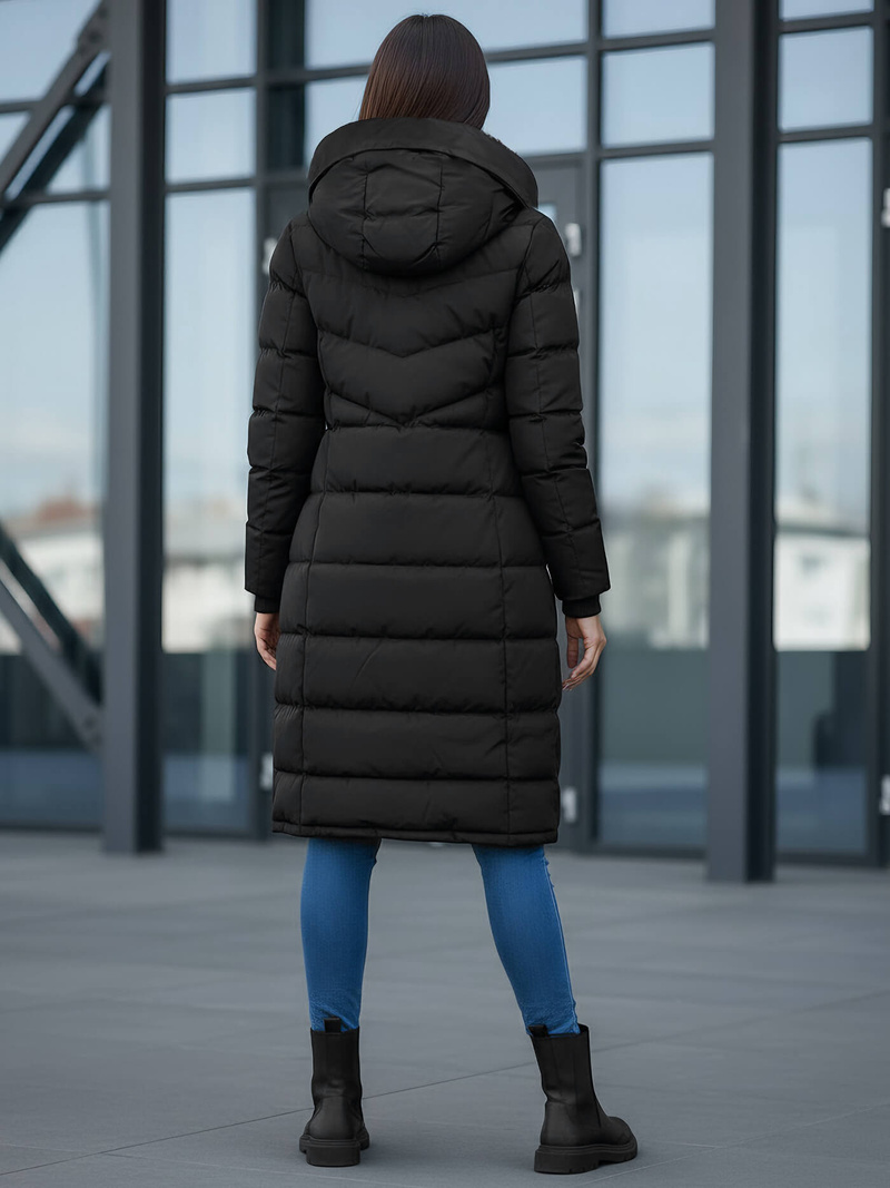 Sieviešu jaka melna OZONEE JS/M736/392Z