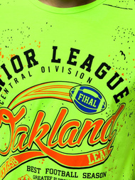 Vīriešu T-krekls zaļš OZONEE JS/KS1975