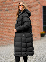 Sieviešu jaka melna OZONEE JS/M736/392Z