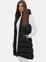 Sieviešu veste melna OZONEE O/81261