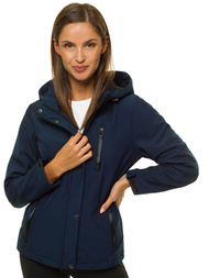 Sieviešu softshell jaka tumši zila OZONEE JS/HD181/4