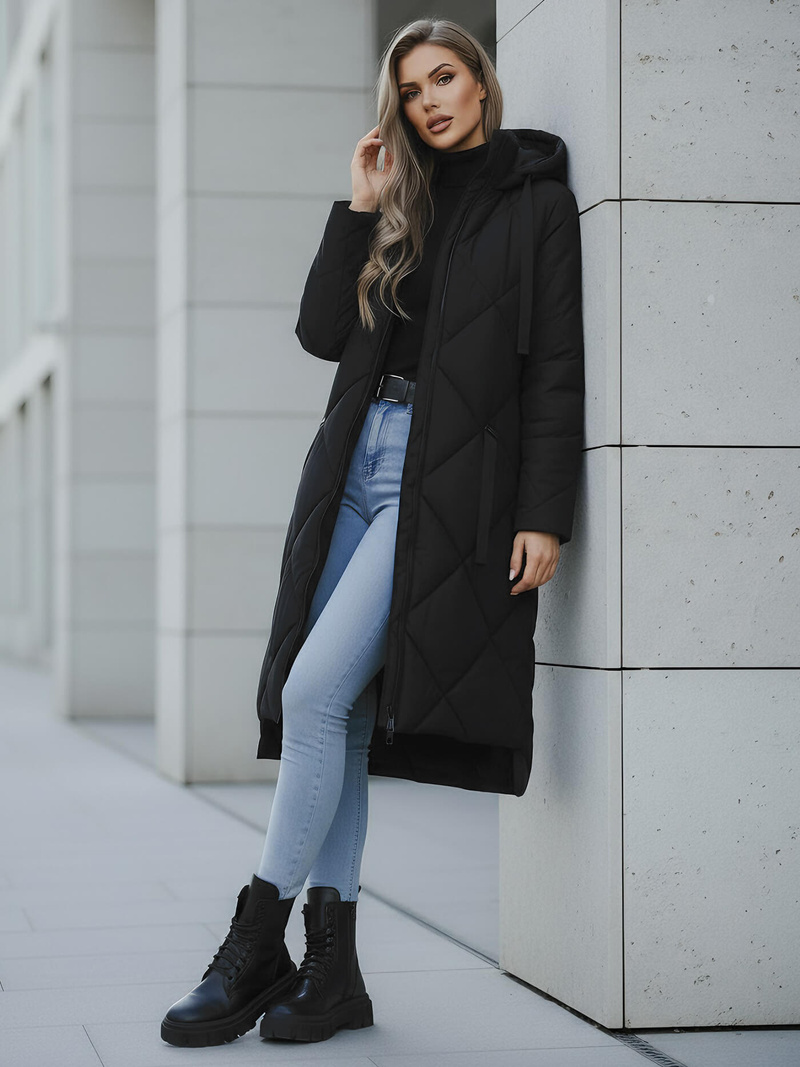 Sieviešu jaka melna OZONEE JS/5M3168/392Z