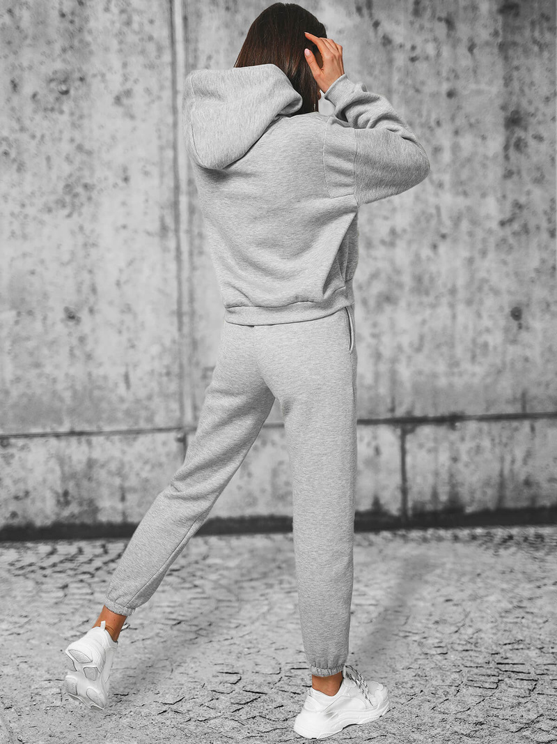 Sieviešu sporta tērps pelēks OZONEE JS/8C69/2