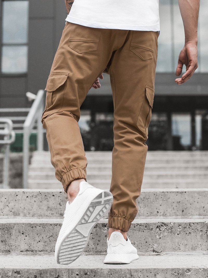 Vīriešu jogger bikses camel OZONEE A/404