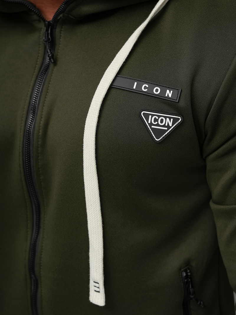 Vīriešu treniņtērps haki OZONEE O/LN11760