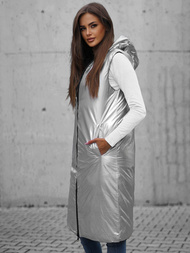 Sieviešu divpusēja veste melna OZONEE JS/5M755/392Z