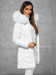 Sieviešu jaka balta OZONEE JS/16M9121/281