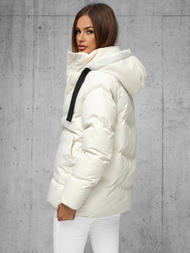 Sieviešu jaka ecru OZONEE JS/5M3251/281Z