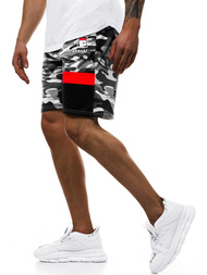 Vīriešu šorti pelēki OZONEE JS/KK300160