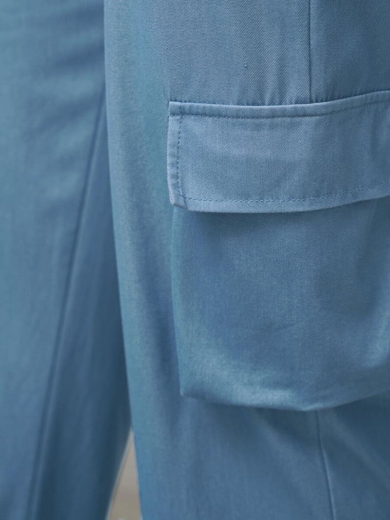 Sievietes džinsi debesu zilas OZONEE O/HGM6610