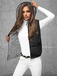 Sieviešu veste melna OZONEE JS/16M9091/392Z