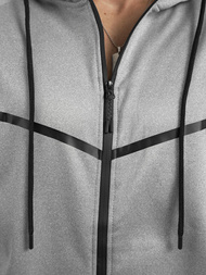 Vīriešu treniņtērps pelēks OZONEE JS/8C1966/2