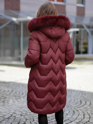 Sieviešu ziemas bordo sarkans OZONEE JS/5M3229/1