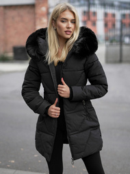 Sieviešu jaka melna OZONEE JS/16M9099/392Z