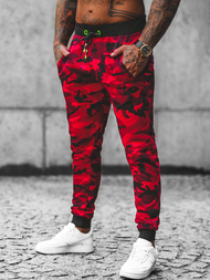 Vīriešu sporta bikses sarkanas OZONEE JS/KZ15Z