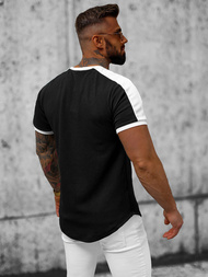 Vīriešu t-krekls melns OZONEE O/TX6413