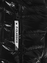 Sieviešu ziemas virsjaka melna OZONEE N/6357