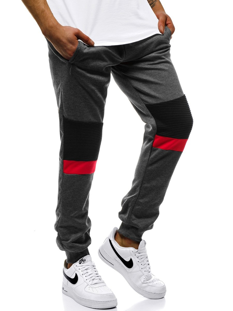 Vīriešu sporta bikses grafīta OZONEE JS/JZ11016