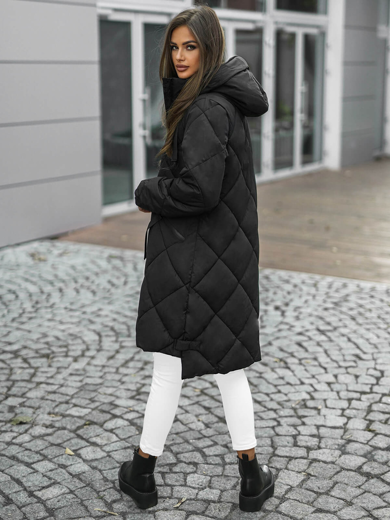 Sieviešu jaka melna OZONEE JS/5M3168/392Z