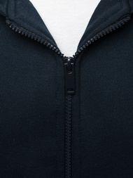 Vīriešu jaka ar kapuci tumši zila OZONEE JS/2008Z