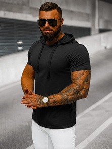 Vīriešu T-krekls Melns OZONEE JS/8T89/3