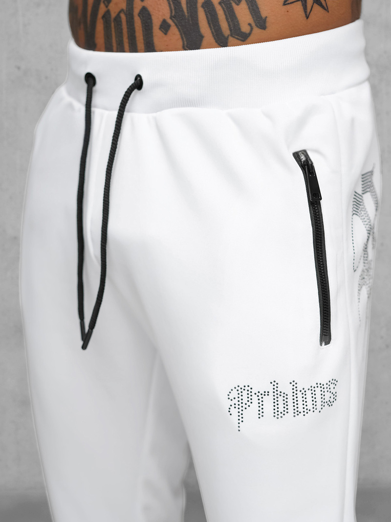 Vīriešu treniņtērps Balts OZONEE O/FF3781AB