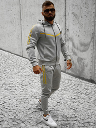 Vīriešu Treniņtērps Pelēks OZONEE JS/C8117