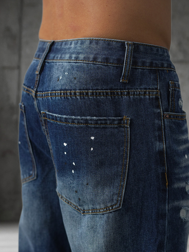 Vīriešu džinsi debesu zili OZONEE O/KK2885