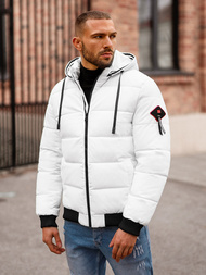 Vīriešu parka balta OZONEE JS/31M5031/281Z