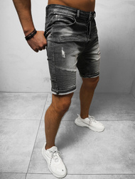 Vīriešu šorti melni OZONEE NB/MP0033N