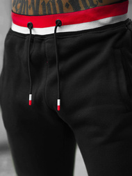 Vīriešu treniņtērps melns OZONEE JS/8C60/3