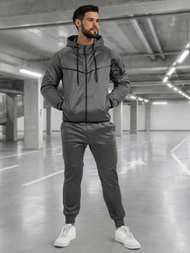 Vīriešu treniņtērps grafīta OZONEE JS/8C1966/5