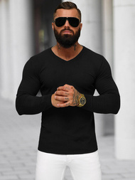 Vīriešu svīteris melns OZONEE NB/MMB601/4Z