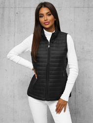 Sieviešu veste melna OZONEE JS/16M9072/392