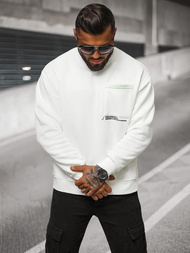 Džemperis balta OZONEE O/SWE23022