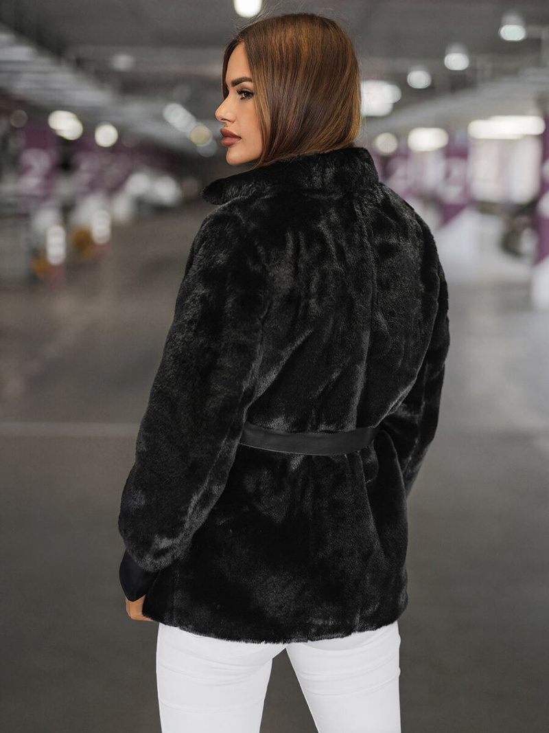 Sieviešu jaka melna OZONEE JS/11Z8075Z