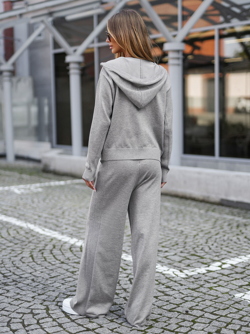 Sieviešu sporta tērps pelēks OZONEE JS/26C8803/2