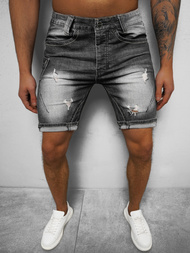 Vīriešu šorti melni OZONEE NB/MP0040N