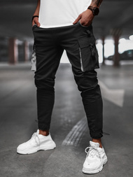 Vīriešu Chino Bikses Melni B/21203004Z