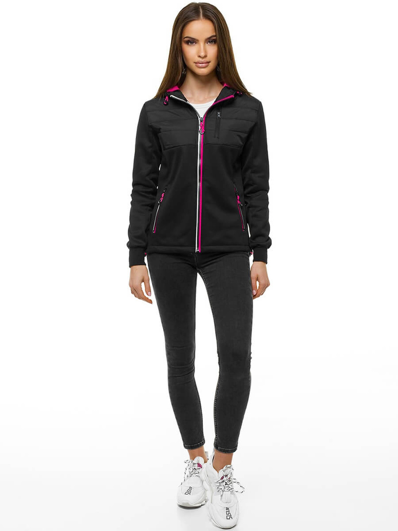 Sieviešu virsjaka melna OZONEE JS/KSW4010