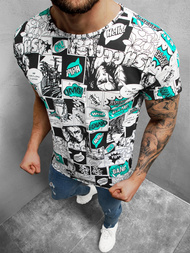 Vīriešu t-krekls krāsains OZONEE O/BL2253