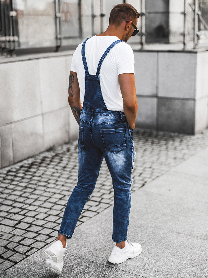 Vīriešu džinsi debesu zili OZONEE O/E9682