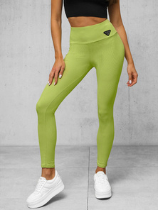 Sieviešu legingi laima zaļš OZONEE O/ZCH2281