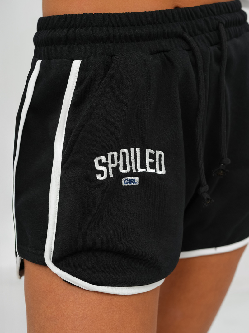 Sieviešu sporta tērps melni-balts OZONEE JS/M58631AB