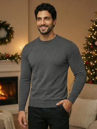 Vīriešu svīteris grafīta OZONEE NB/MMB602/3Z