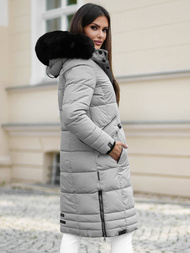 Sieviešu jaka pelēka OZONEE O/W377Z