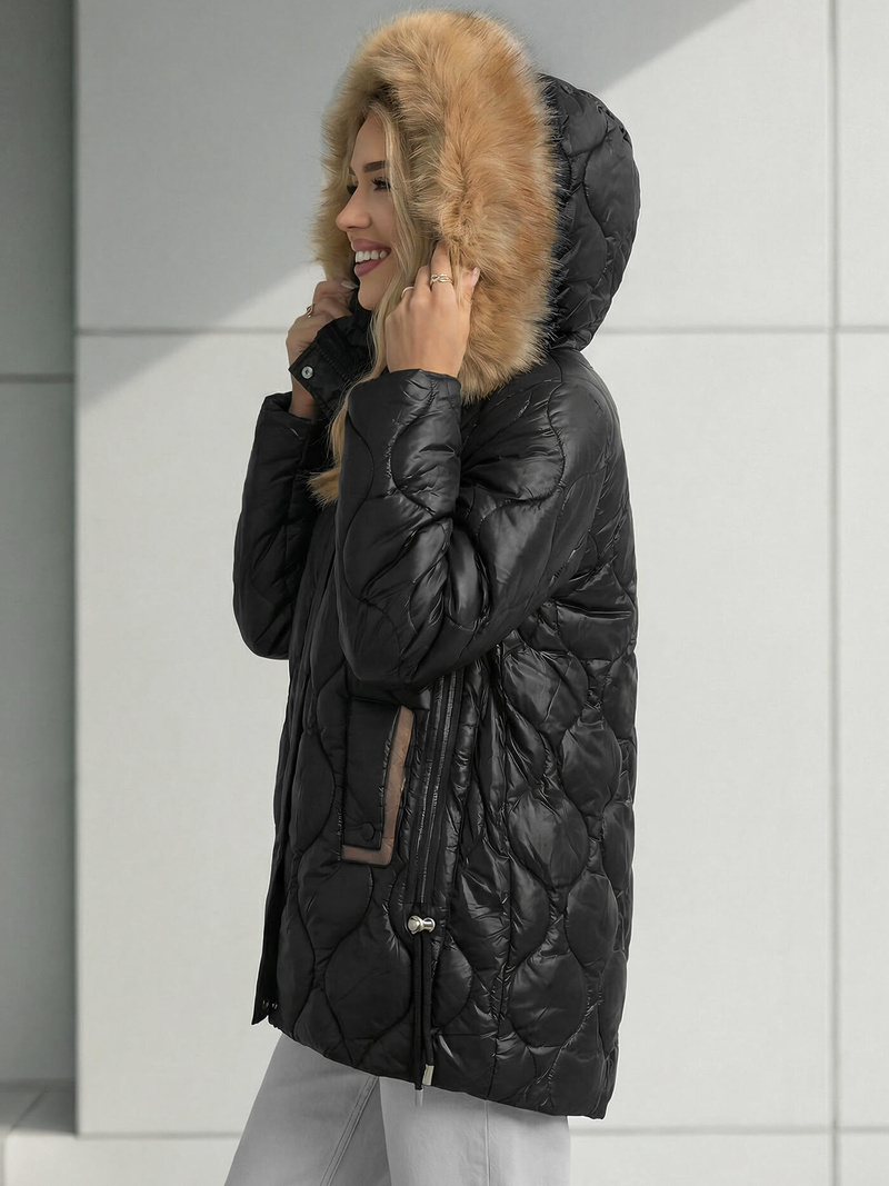 Sieviešu jaka melna OZONEE O/5M3226/392Z